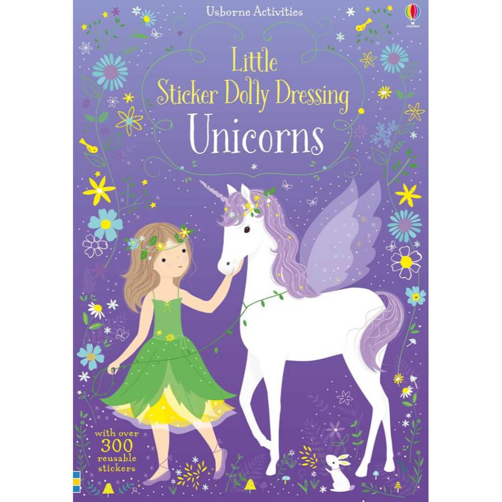 Little Sticker Dolly Dressing Unicorns Book