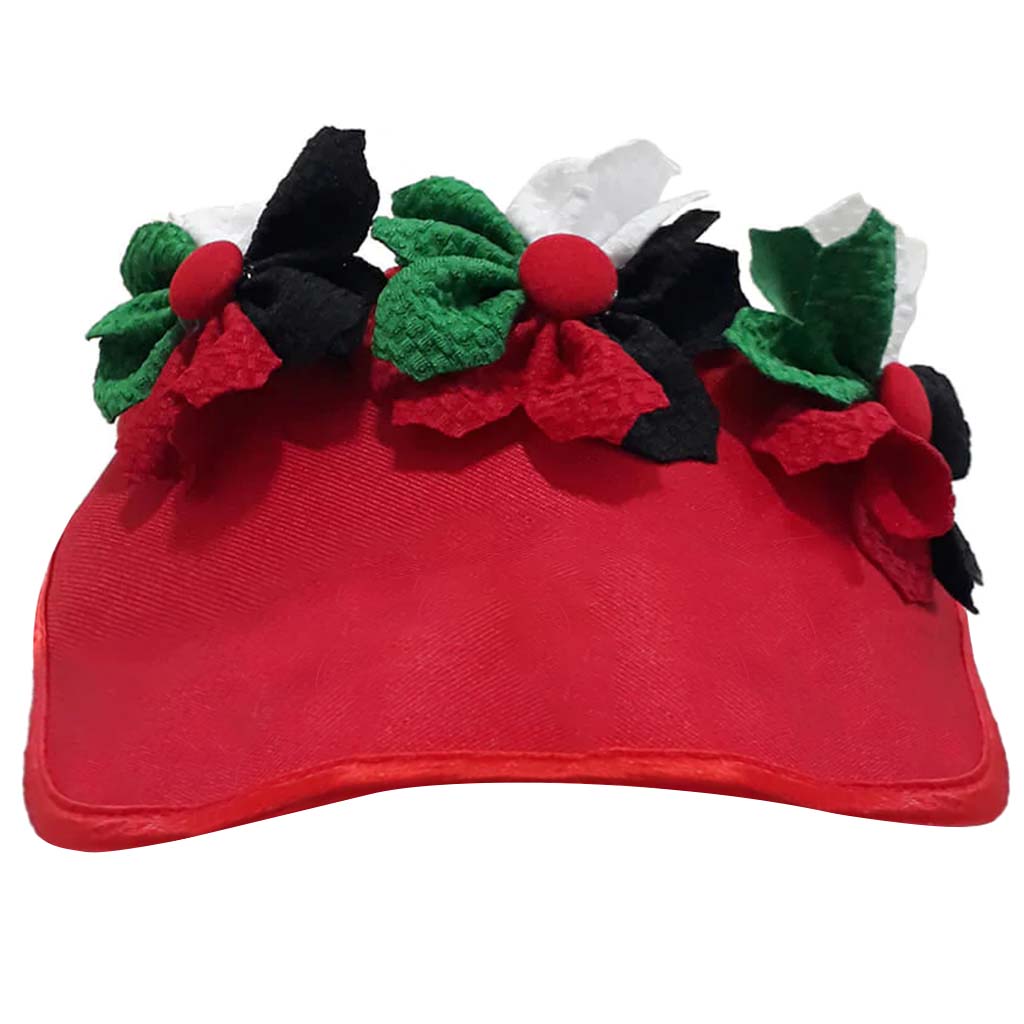 U.A.E Sunvisor Headband with Flowers 