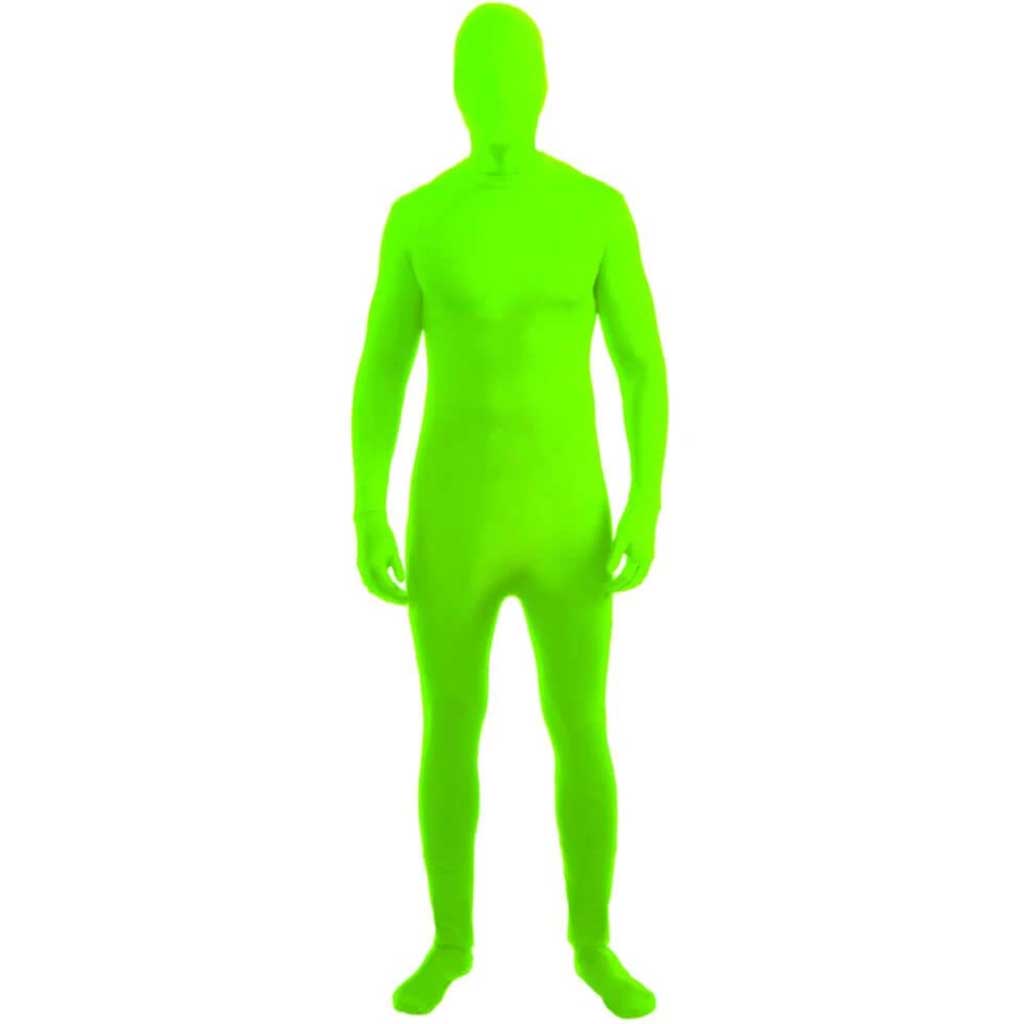 I'm Invisible Costume - Neon Green