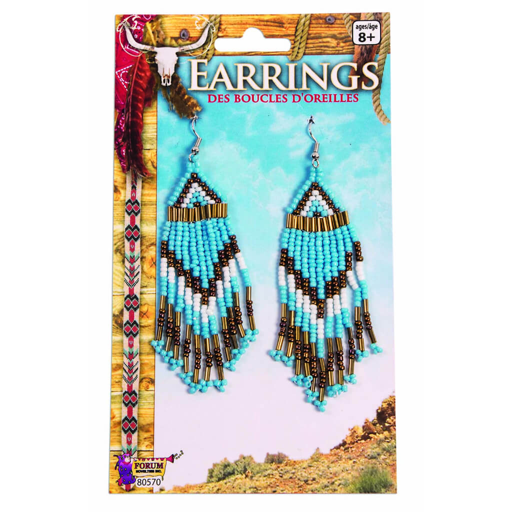 Native American Beadwork Earrings 