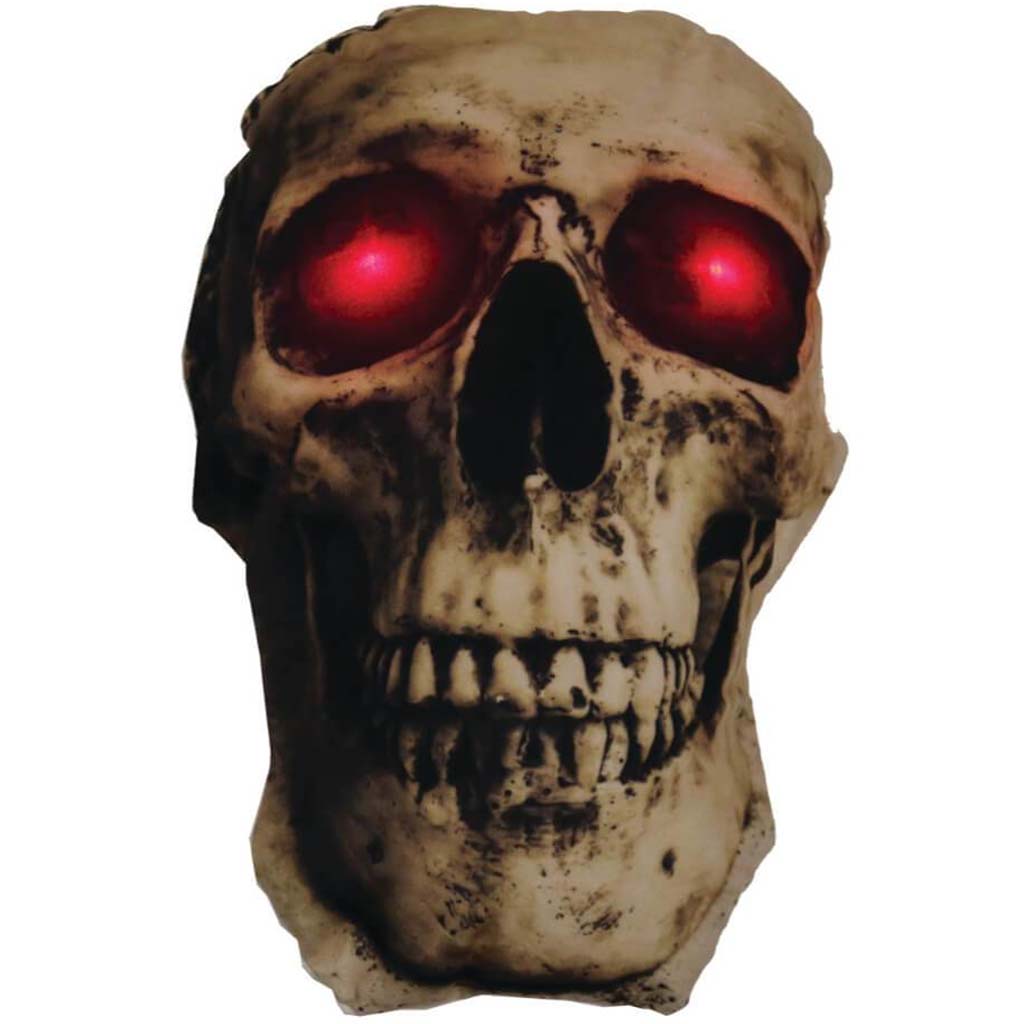 Light Up Pillow Skull