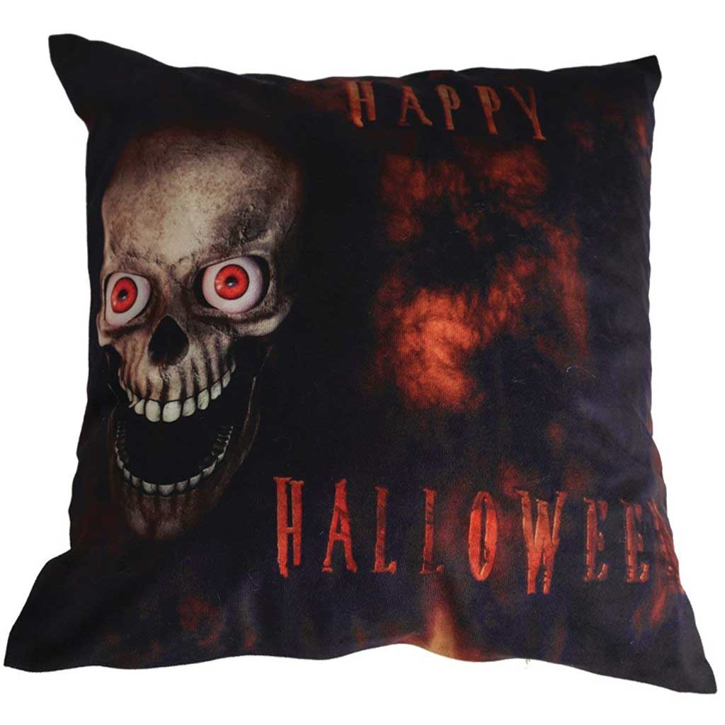 Light Up Pillow Happy Halloween