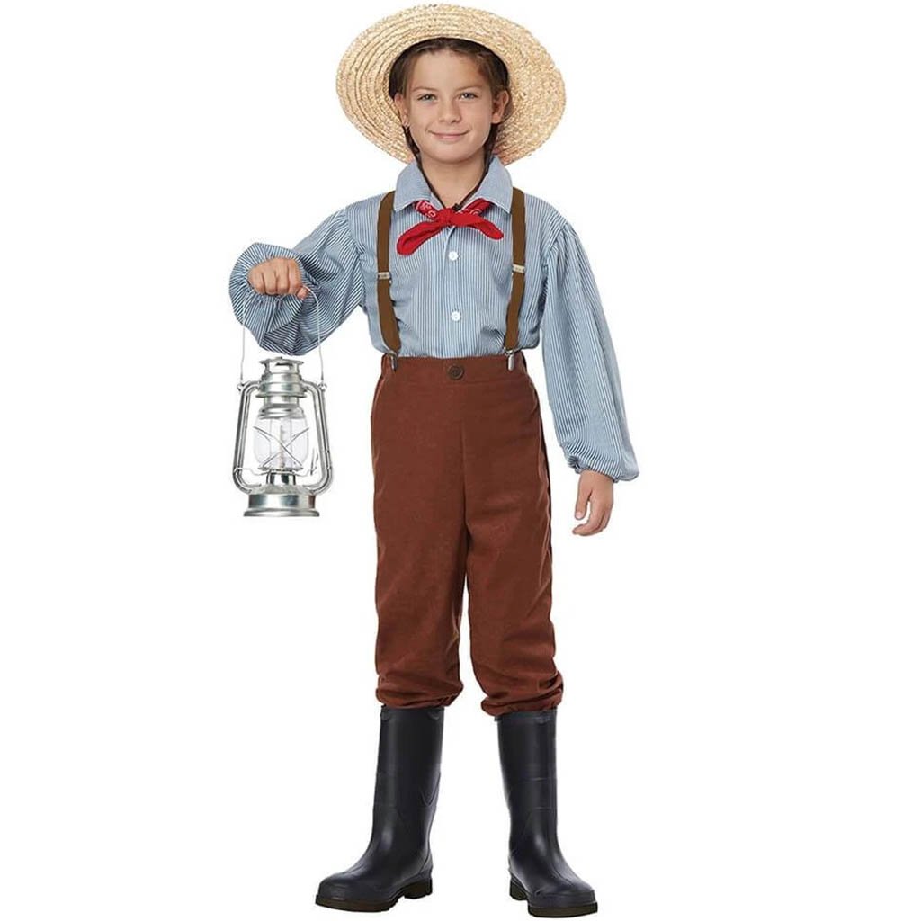 Pioneer Boy Costume