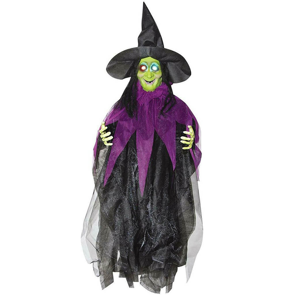 Light Up Hanging Witch 3ft