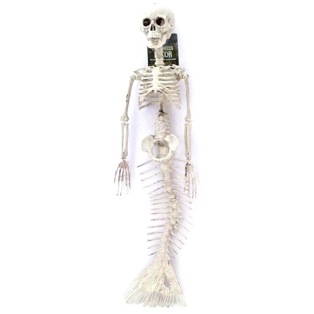 Skeleton Mermaid 30in