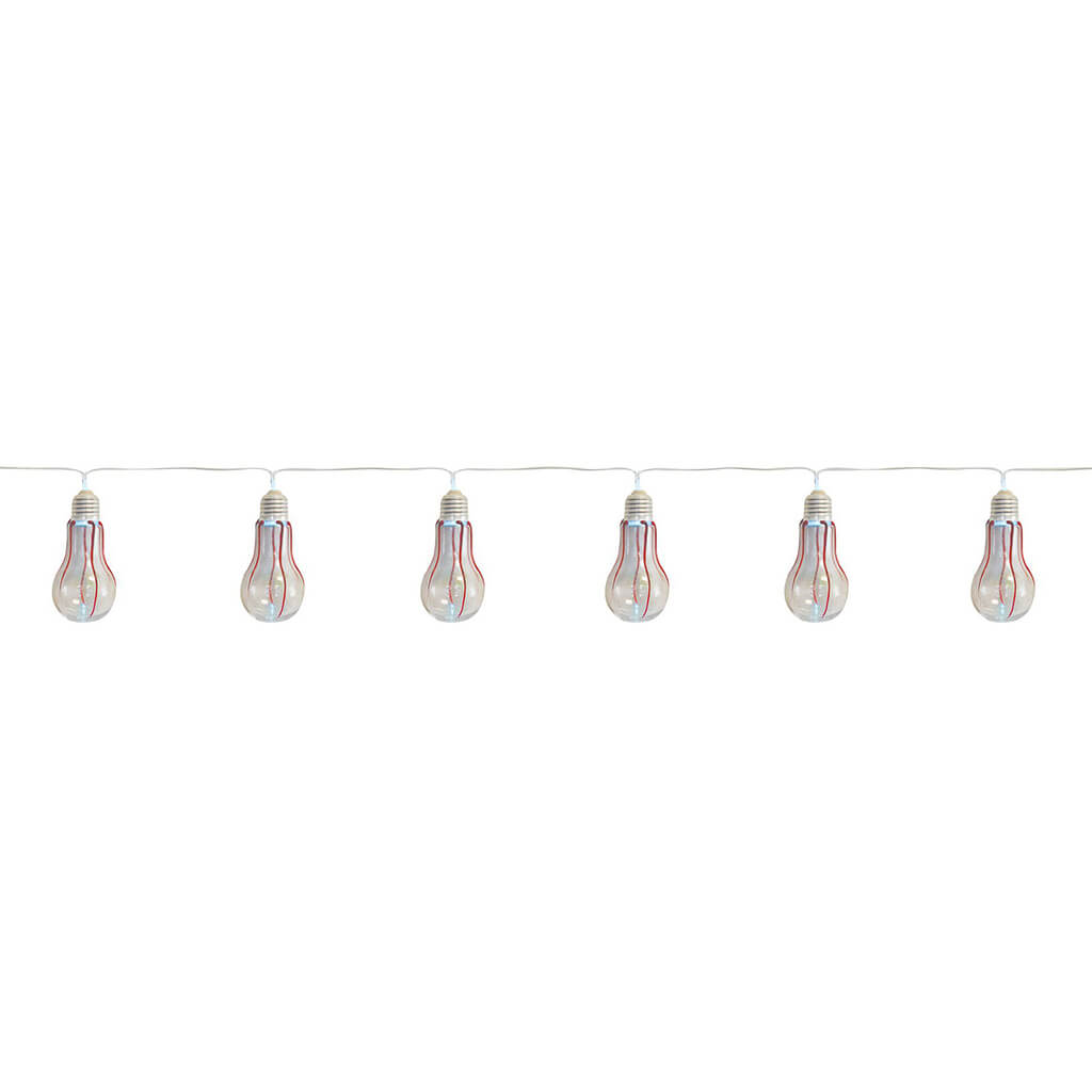 String of Bloody Light Bulbs