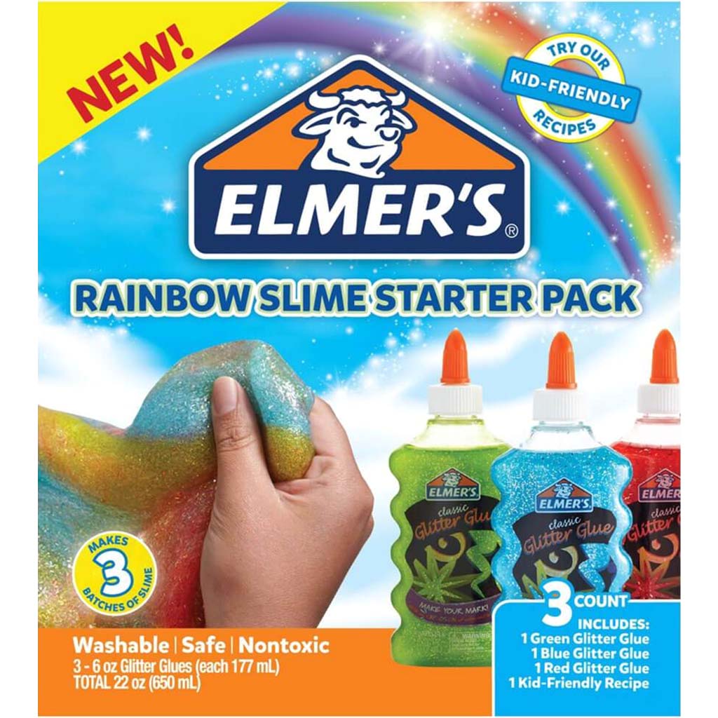 Rainbow Slime Starter Pack 3pc