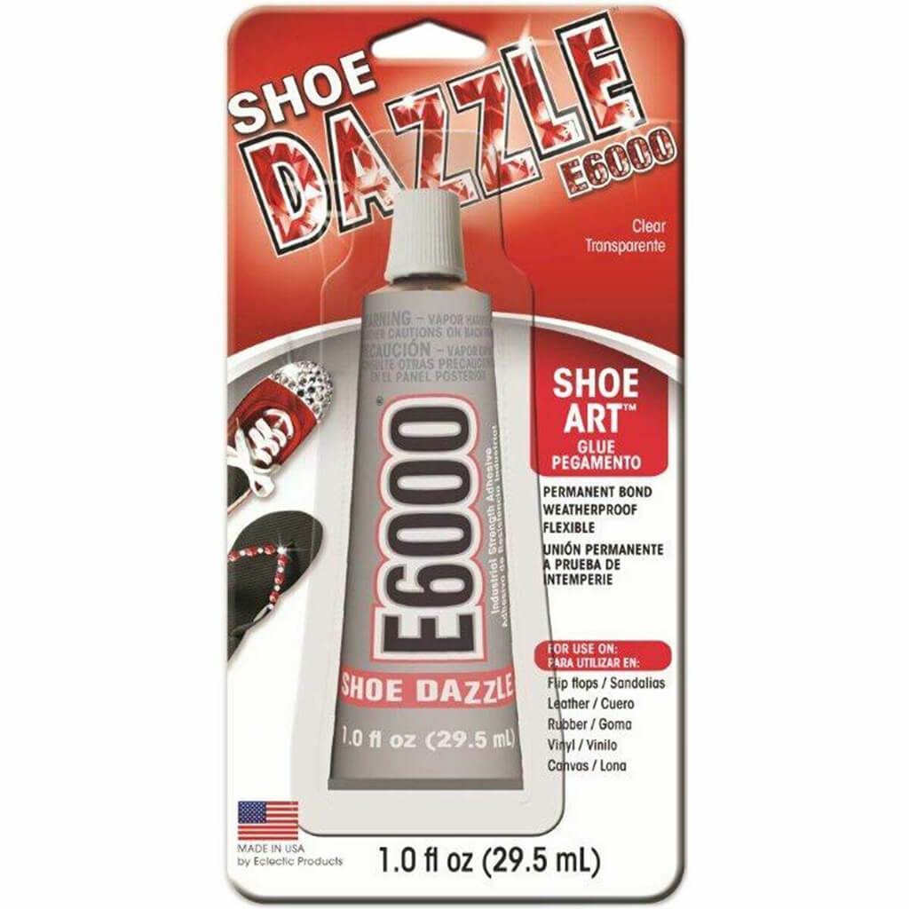 E6000 Shoe Dazzle Shoe Art Glue 1oz