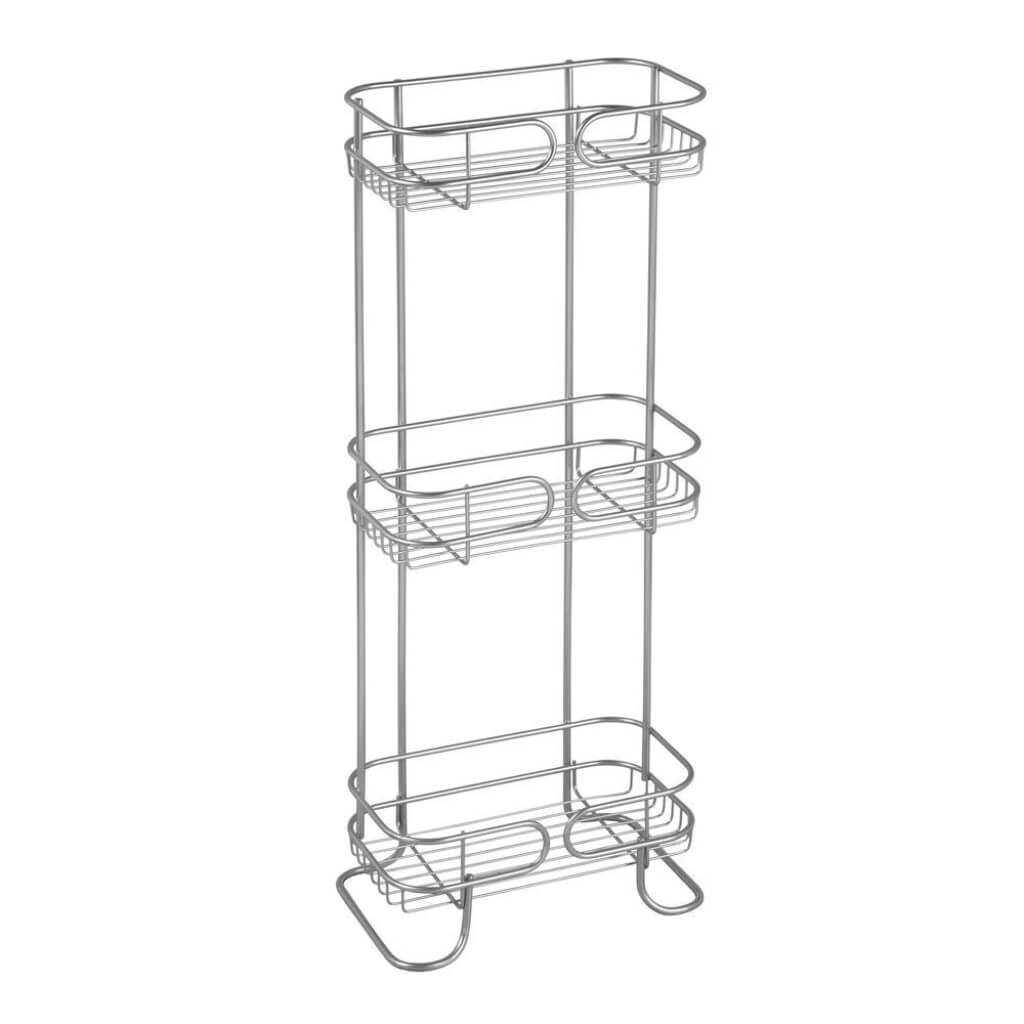 NEO 3-TIER BATH SHELF SILVER 