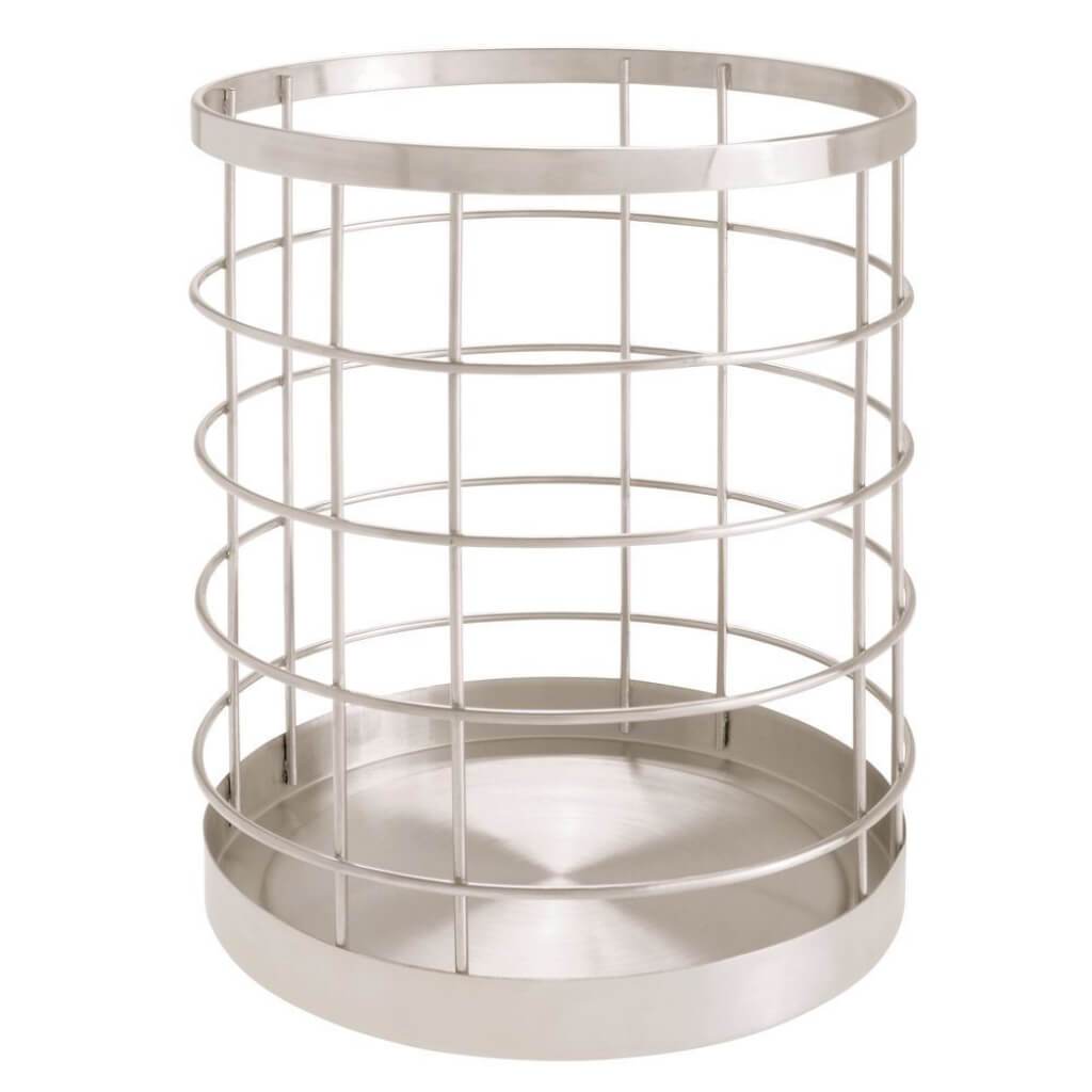 Austin Wire Utensil Holder, Matte Satin 