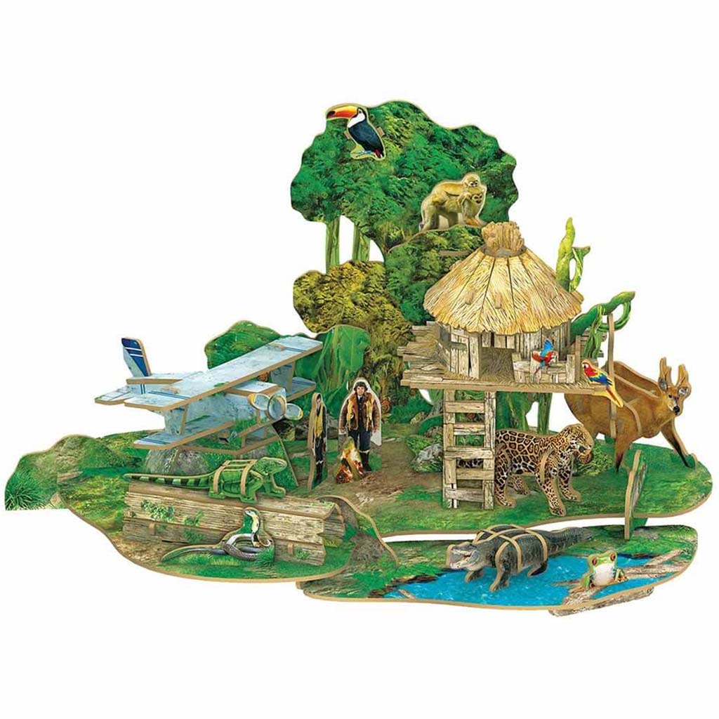 Amazon Rain Forest 3D Puzzle 67pcs