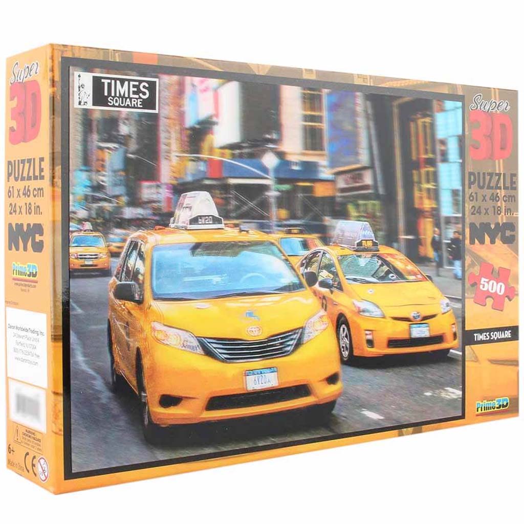 New York City Times Square 3D Puzzle 500pcs