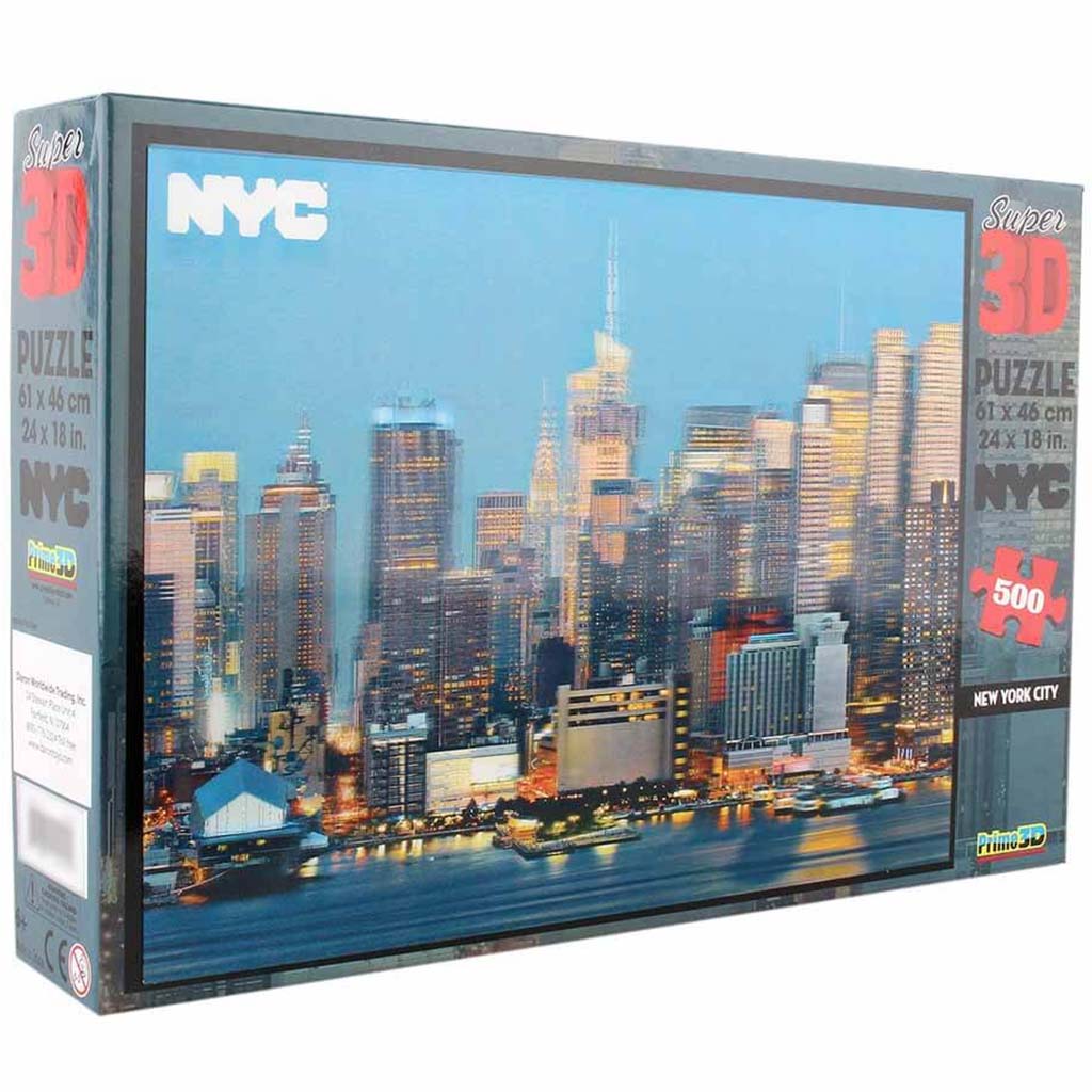 New York City 3D Puzzle 500pcs