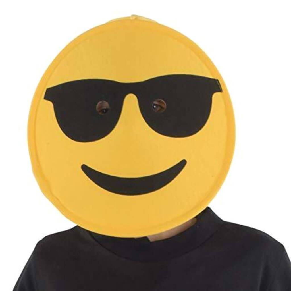 Sunglasses Emoji Mask