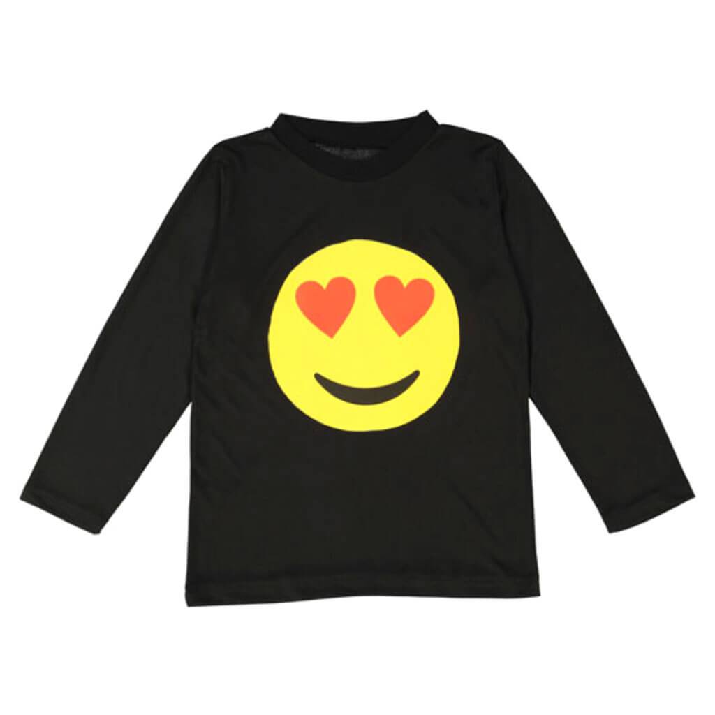 Smiling Hearts Emoji T-Shirt