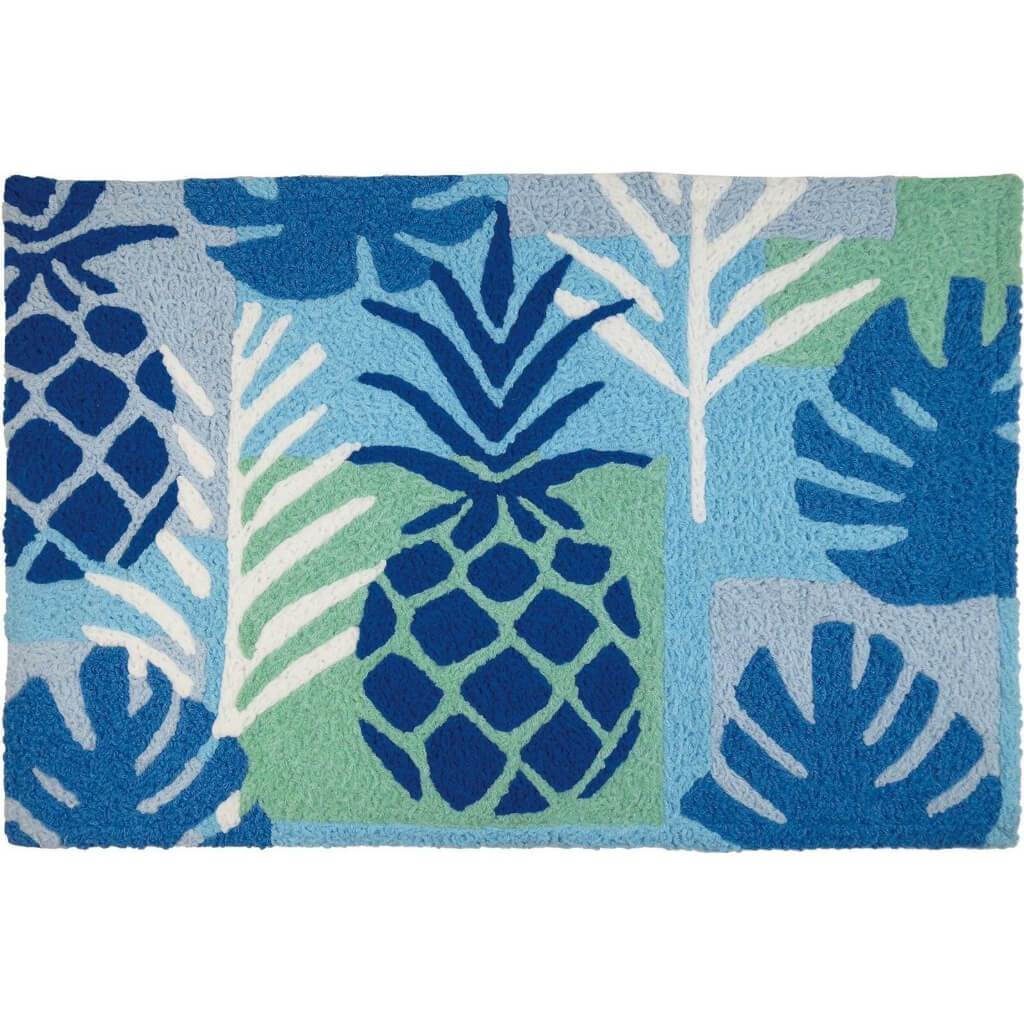 JELLYBEAN RUG PINEAPPLE &amp; PALM 