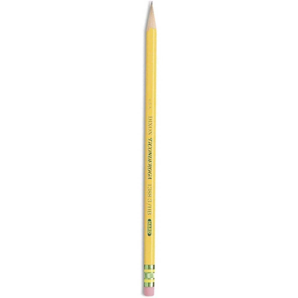 THE WORLD&#39;S BEST PENCIL #3 HARD YELLOW 12CT 