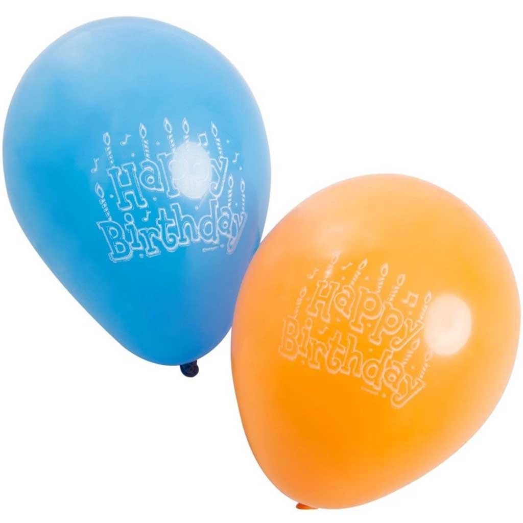 Happy Birthday Latex Balloons, 15ct 