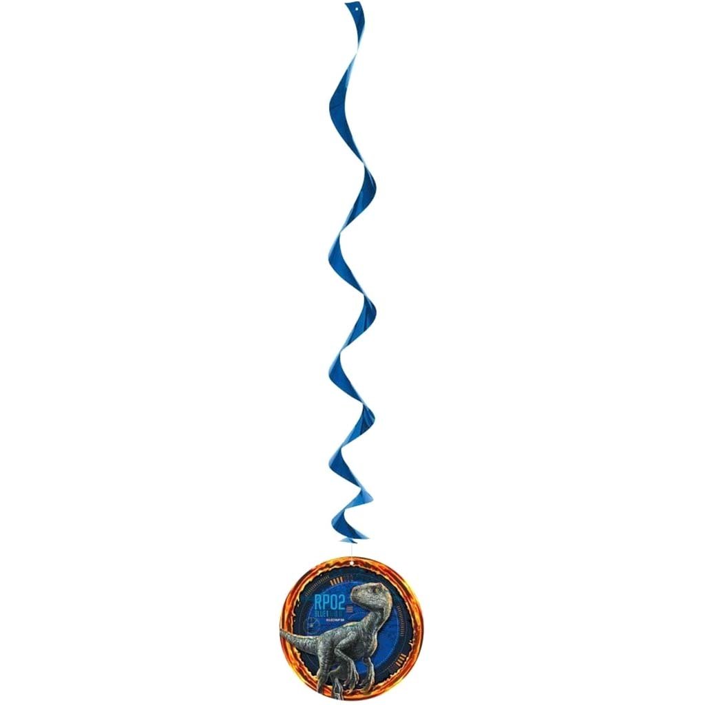 Jurassic World 2 Hanging Swirl Decorations, 26in, 3ct 