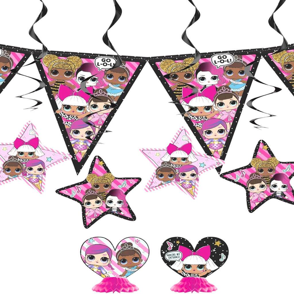 Decor Kit 7pc, Lol Surprise 