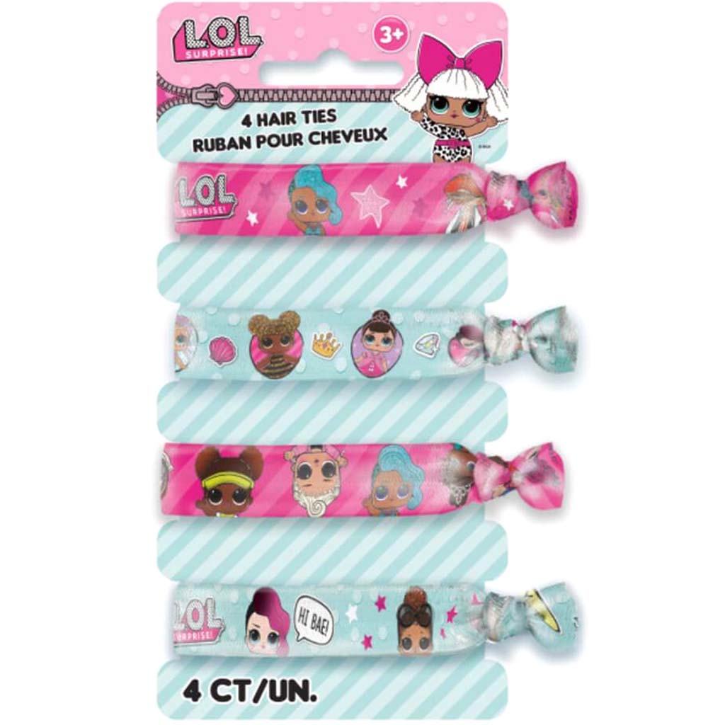 Lol Surprise Hair Ties 4ct