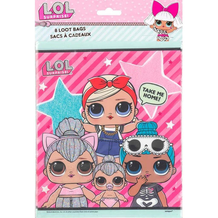 Lol Surprise Loot Bags, 8ct 