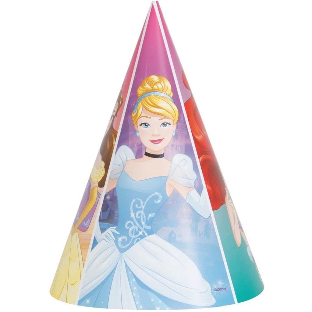 Disney Princess Dream Big Party Hats, 8ct 