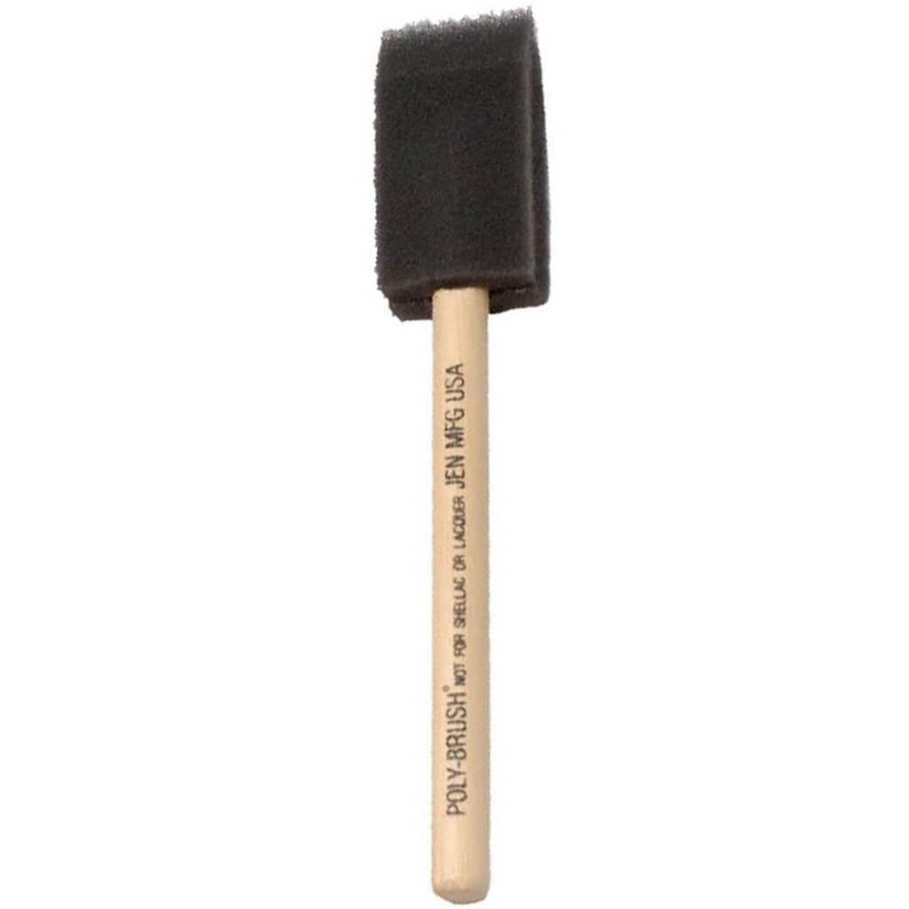 Poly Foam Brush 1in