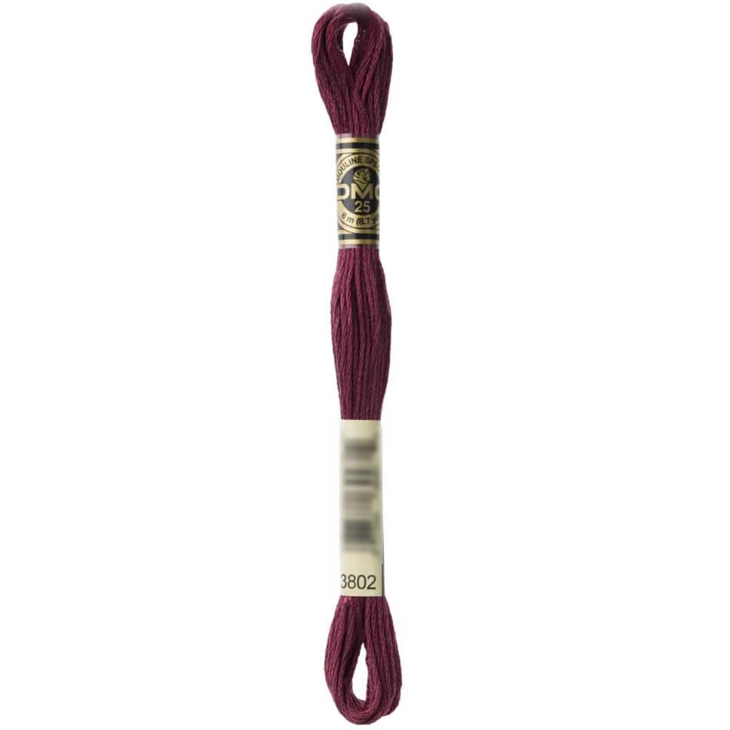 Dmc Floss Very Dark Antique Mauve Mauve 