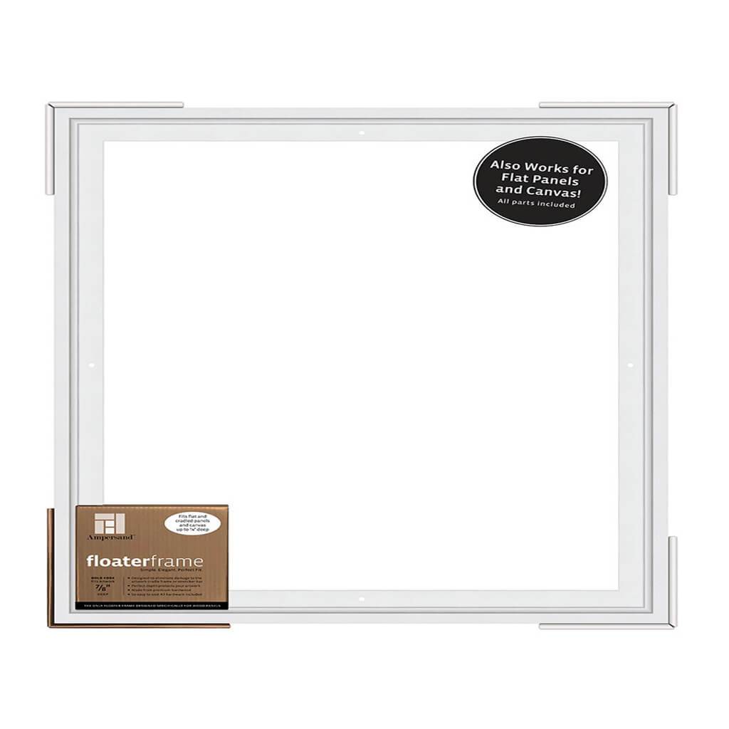 Floaterframes Bold Edge (3/8" Face) 1-7/8" Frame Profile for 7/8" Deep Artwork