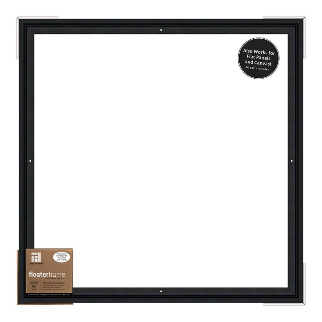 Floaterframes Bold Edge (3/8" Face) 1-7/8" Frame Profile for 7/8" Deep Artwork