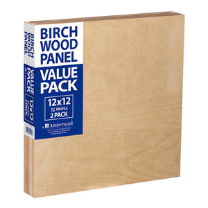 Birch Wood Panel 7/8" Value Packs