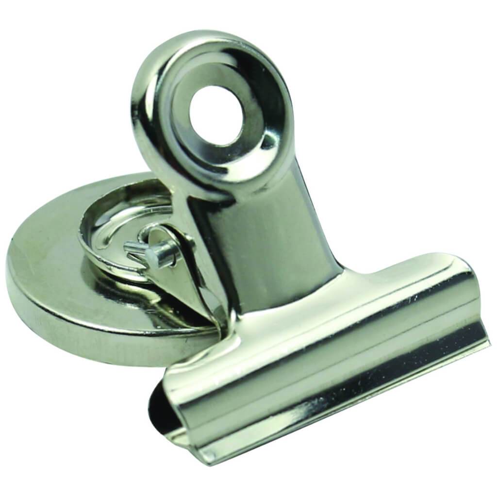 CLIPS MAGNETIC STEEL CHROME MAGNETIC STEEL CLIP 