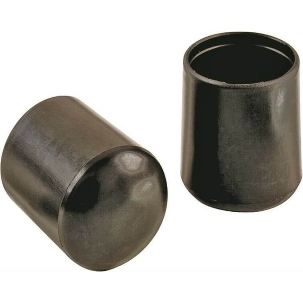 LEG TIP PLASTIC 5/8 INCH BLACK 