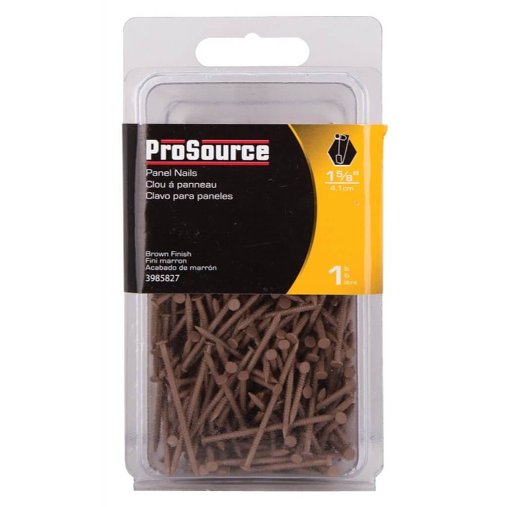 NAIL PANEL BROWN 1-5/8IN 1LB 