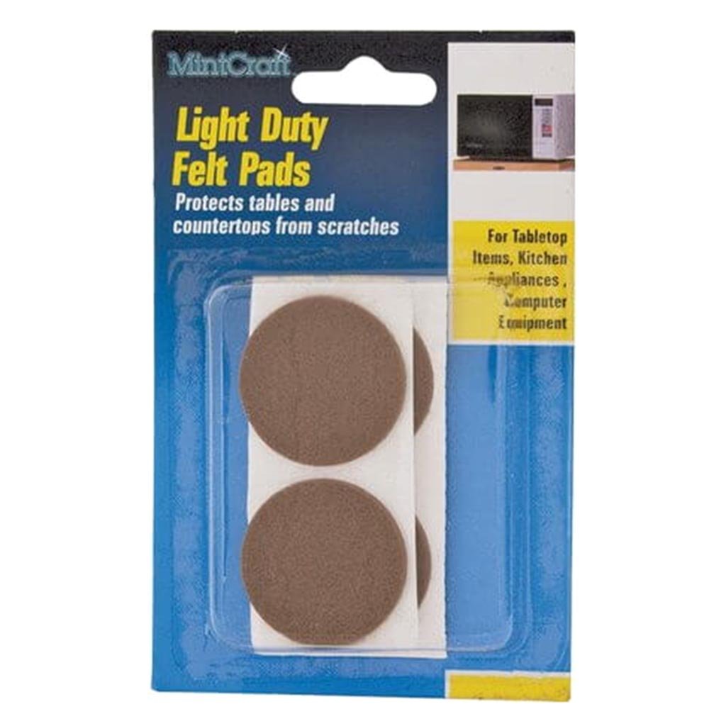 PAD FELT LIGHT DUTY 1/2 INCH 