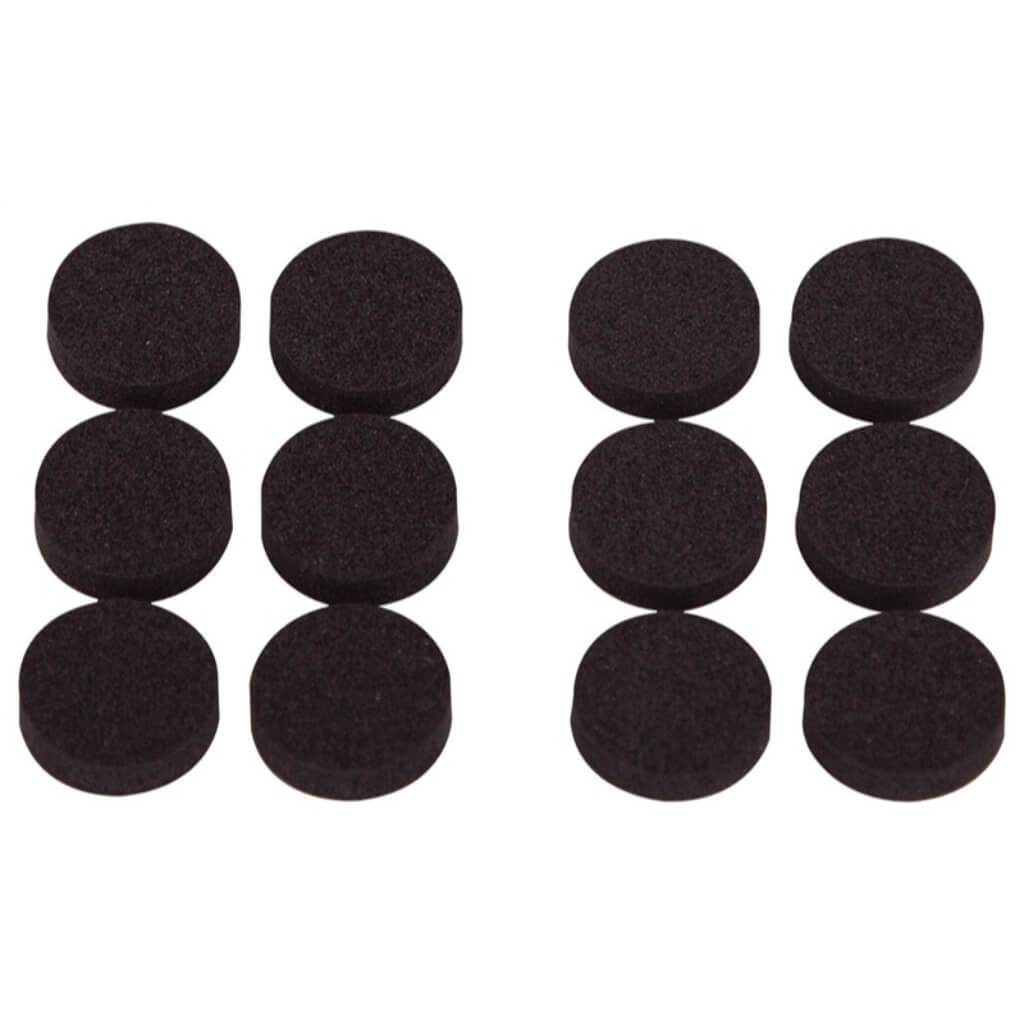 PADS FOAM RUBBR 3/4IN 19MM BLK 