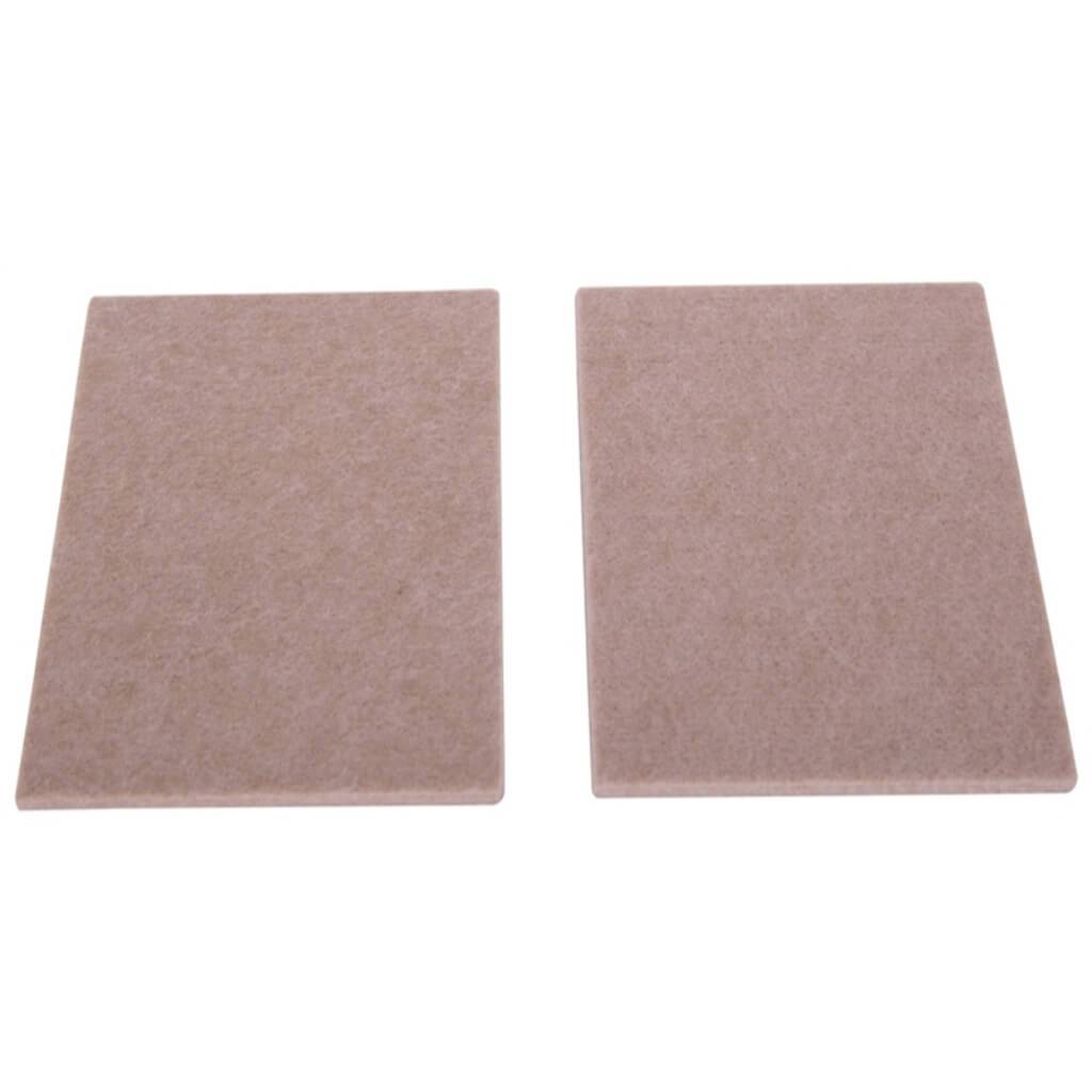 PADS SQUARE FELT 4.5X6IN BEIGE 