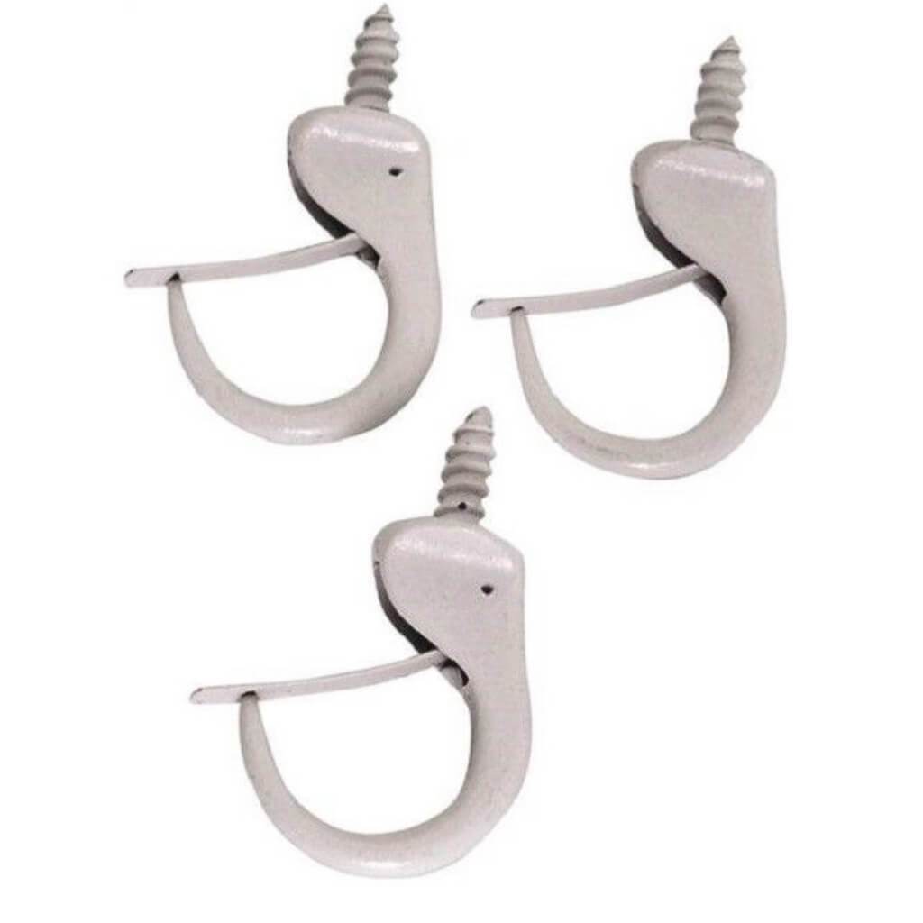 SAFETY HOOKS WHITE I-1/4IN 