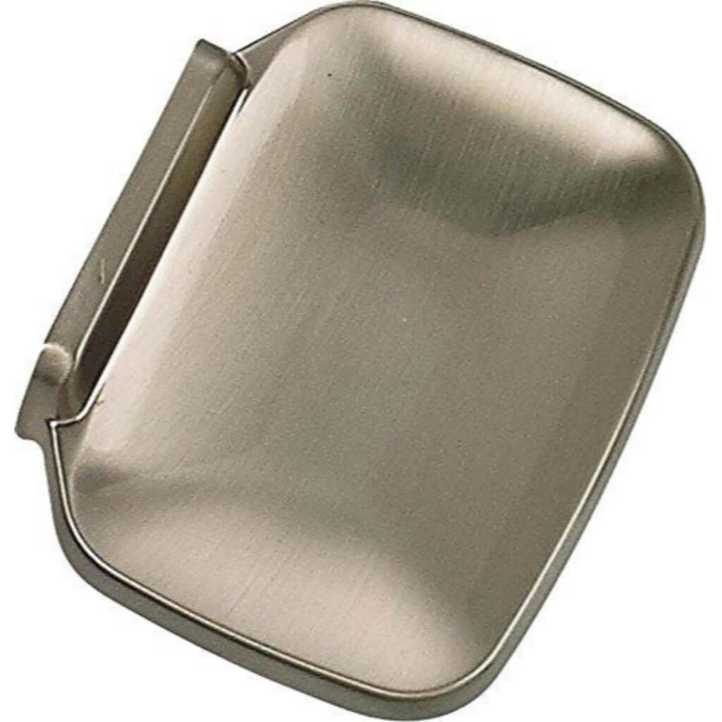 SOAP DISH BRUSHED NICKEL 
