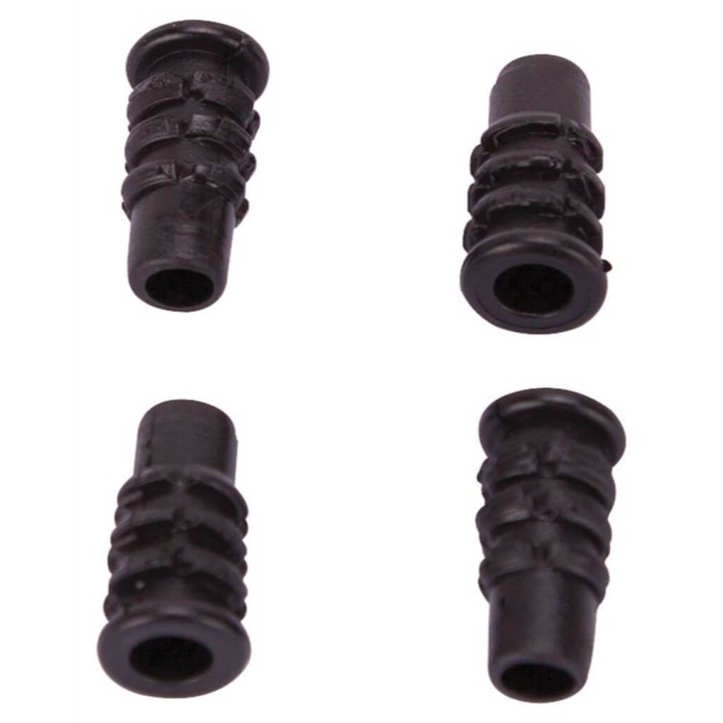 SOCKET PLASTIC 5/8IN BLK 4PC 