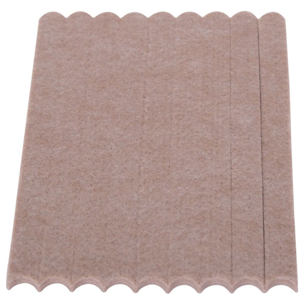 STRIP GUARD FELT 1/2X6IN BEIGE 