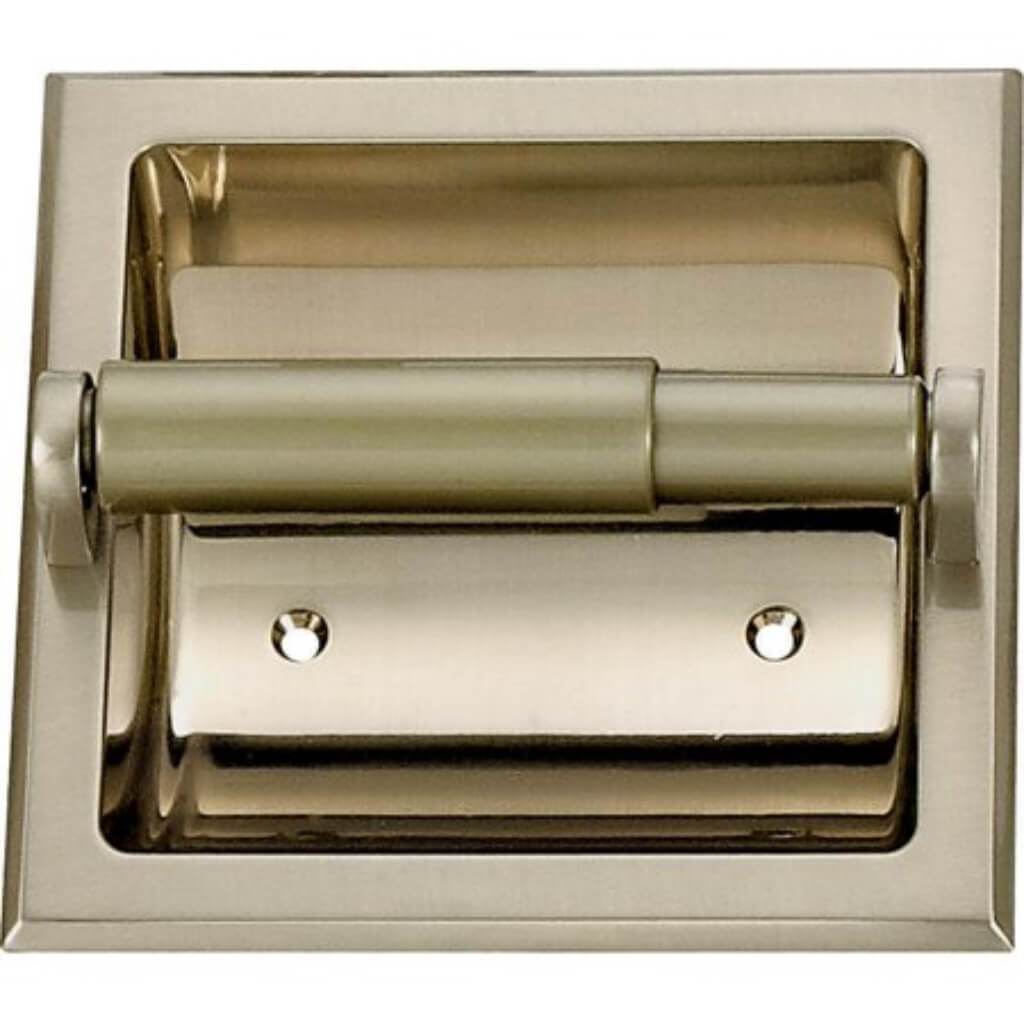 TOILET PAPER HOLDER BR NICKEL 