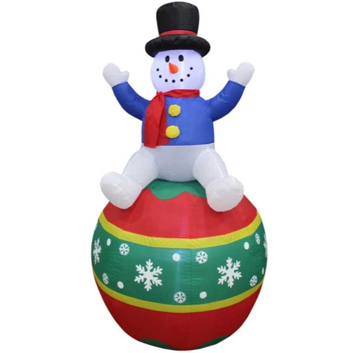 Motion Snowman on Ornament Inflatable 6ft