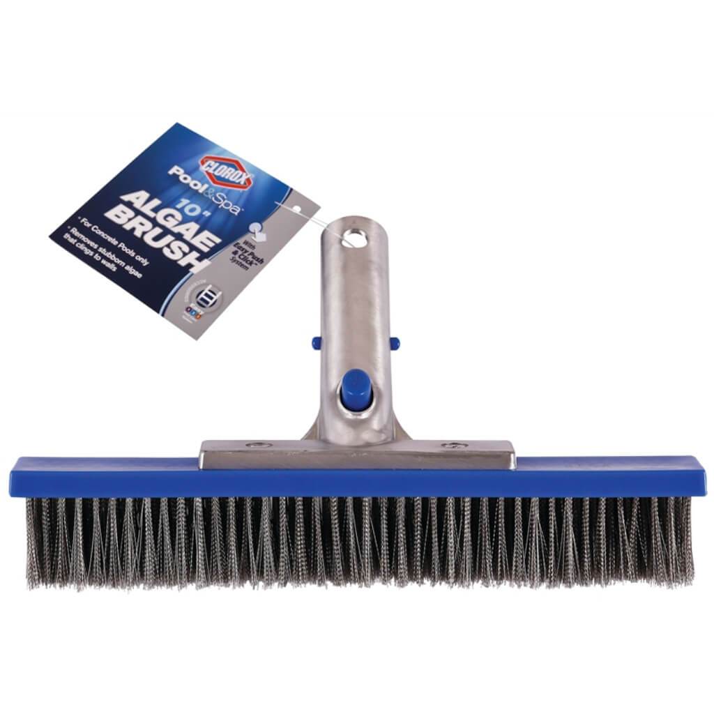 Brush Algae Push &amp; Click 10in 