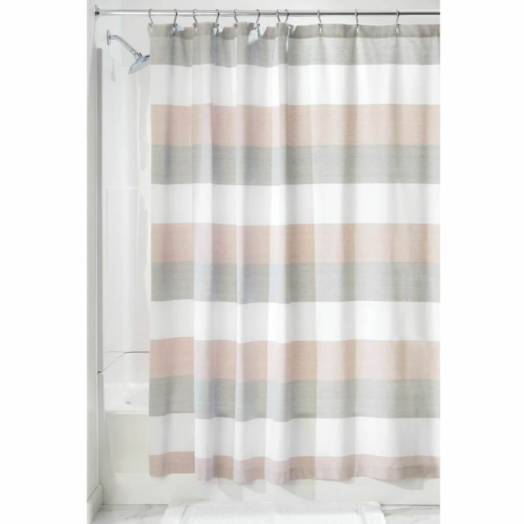 WIDE MULTI STRIPE SC BLUSH/GRA 