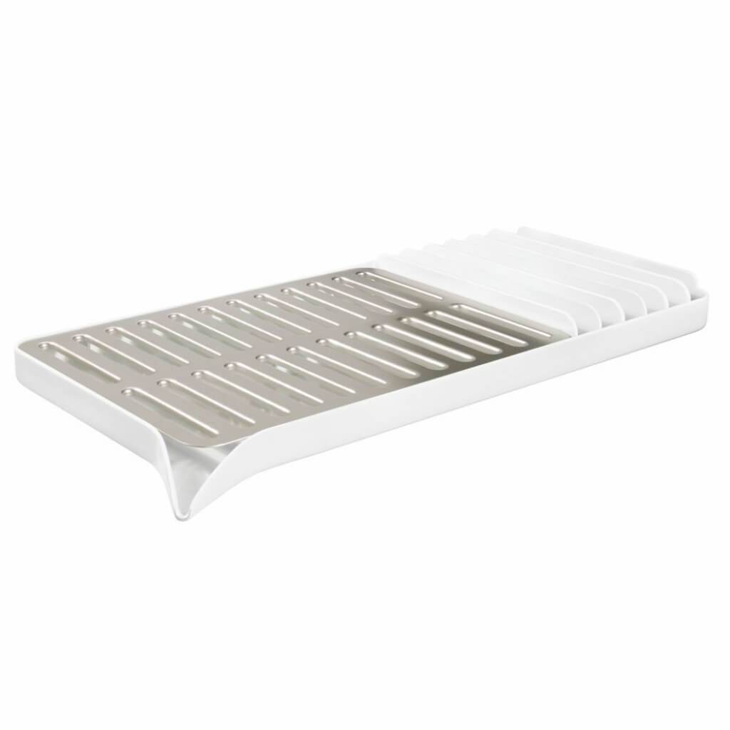 Austin Compact Dish Drainer, Matte Satin 