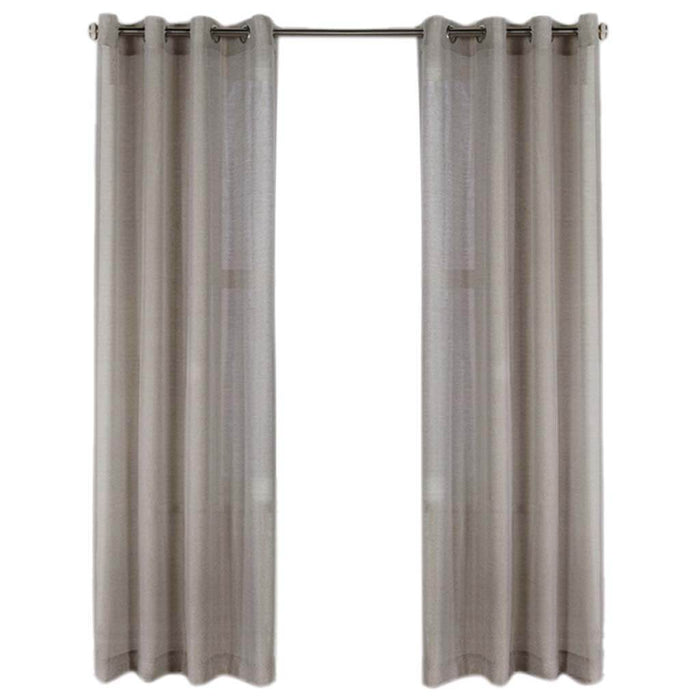 Alize Grommet Panel Curtains 52in x 84in Taupe