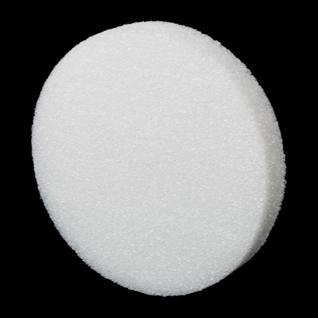 Styrofoam Disc 9inx1-1/4in White