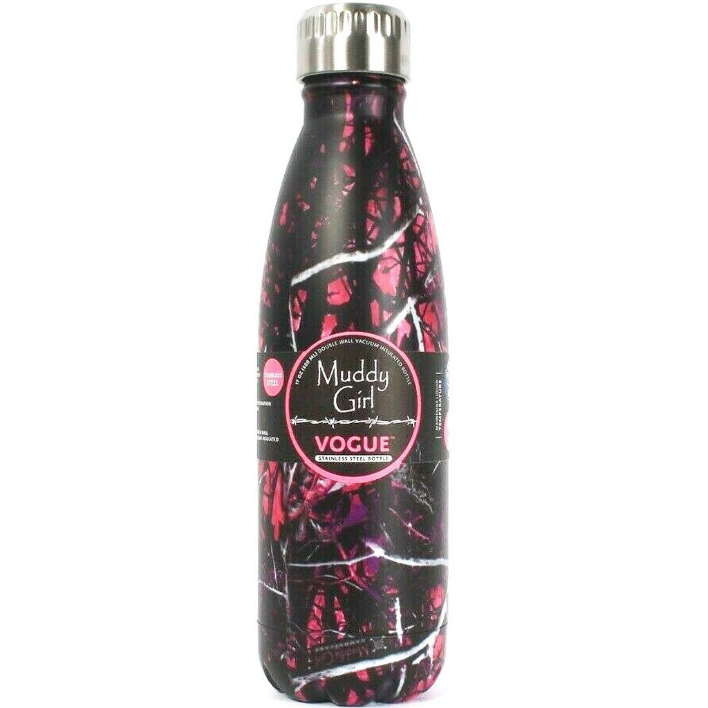 Vogue Muddy Girl Moon Shine Camo BPA &amp; Lead Free Stainless Steel Bottle